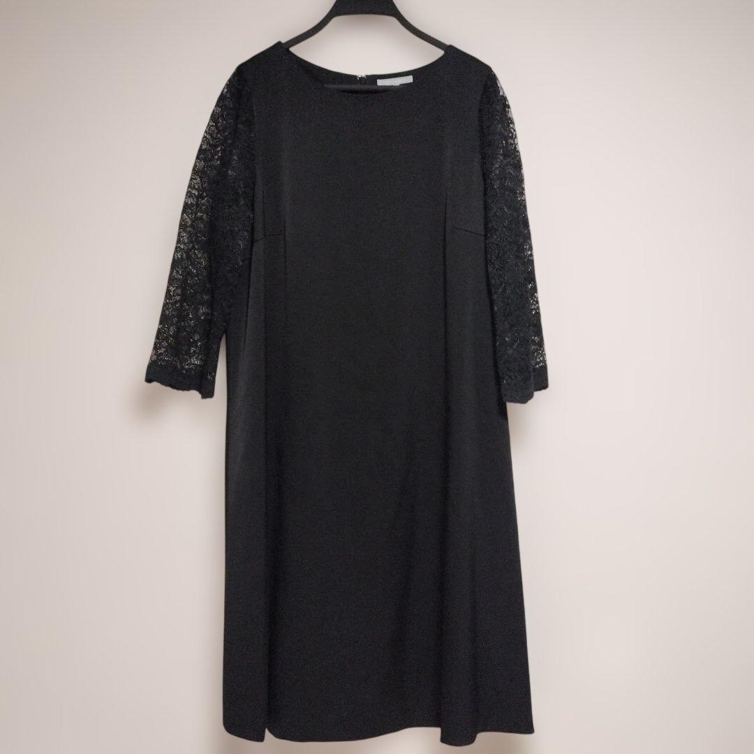 23区Applaudir★袖レース ブラック ワンピース 44 APPLAUDIR】デリカレース ドレス / 23区 | ファッション通販 【公式
