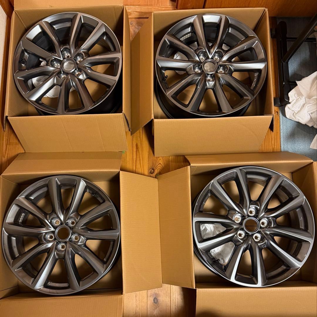 MAZDA3 ファストバック 純正ホイール 18インチ MAZDA3 FASTBACK ファストバック 純正 18インチ ホイール 4本 7J-18