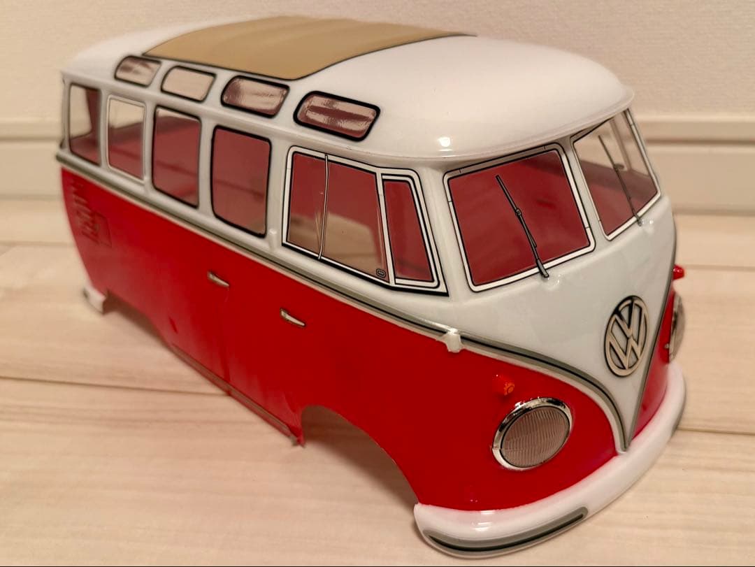 タミヤ フォルクスワーゲン タイプ2（T1）ウイリー用 塗装済みボディ