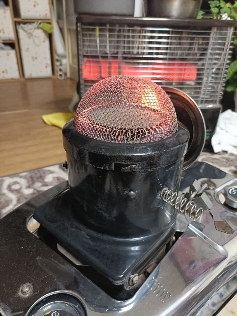 HITACHI 石油ストーブ OVH-A530 ベージュ - メルカリ