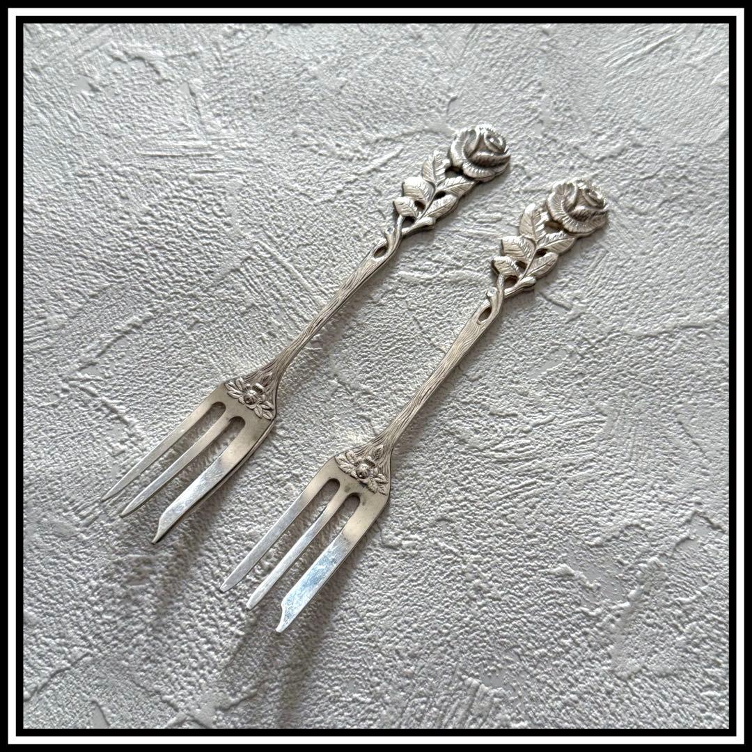 ドイツ フォーク ケーキ 2本セット ローズ - メルカリ