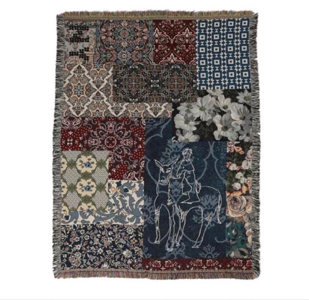 kaito fukui ラグ ブランケット NY リバーシブル - メルカリ