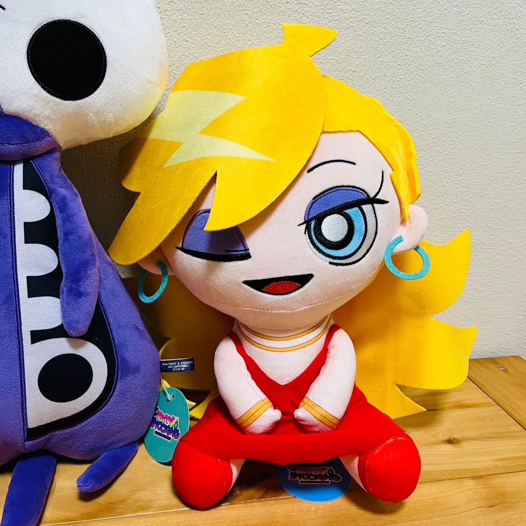 NEWパンティ&ストッキングwithガーターベルト GiGO ぬいぐるみ 計3点