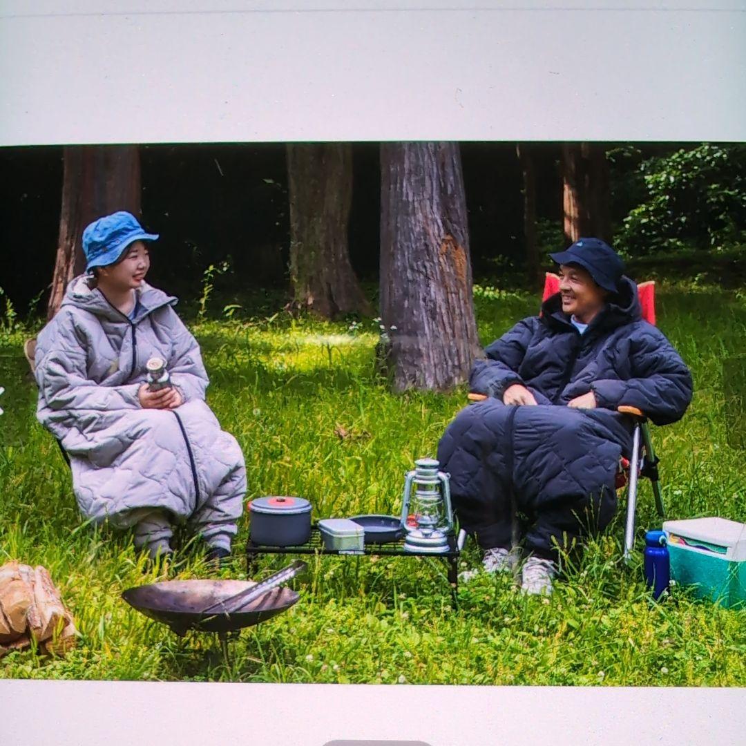 新品未使用】着る寝袋3モモンガ ライトグレーSサイズ ルームシューズM