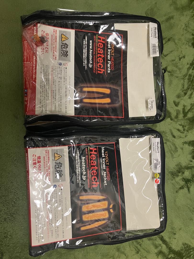 ヒーテック　電熱ジャケット　電熱パンツ　7.0A 上下セット　ヒートマスター