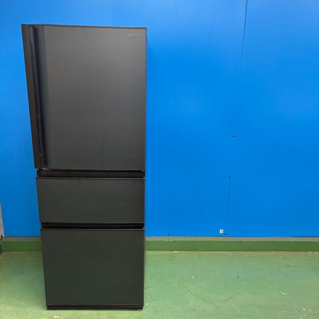 633 東芝2022年製 大型冷蔵庫 右開き 300L〜400L自動製氷 右開き