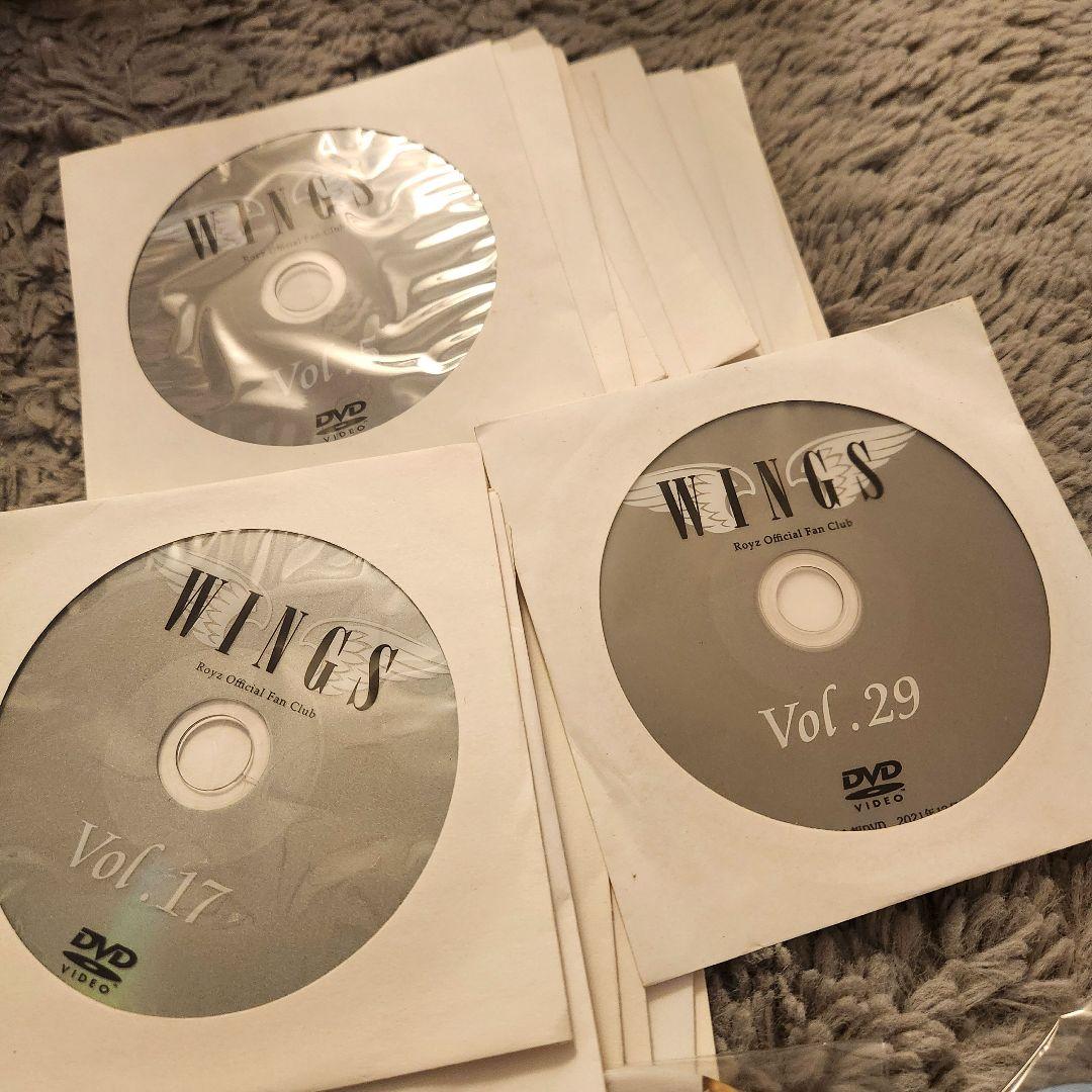 Royz official Fan club WINGS DVD 会報 セット - メルカリ