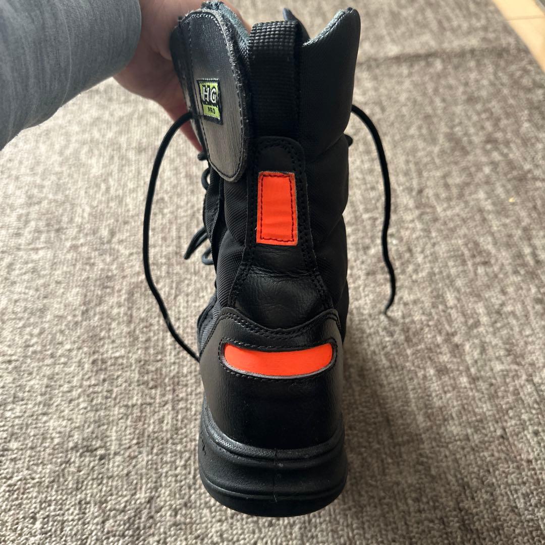 救助大会用】布革製編上作業靴 ハイパーVソール HG-PRO2箱無し - 安全