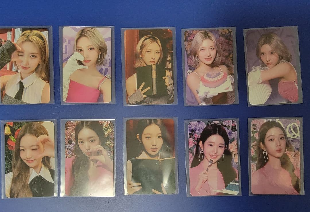 IVE ファンコントレカ コンプセット IVE ファンコン ランダムトレカコンプリート 12枚セットの通販 by Navy