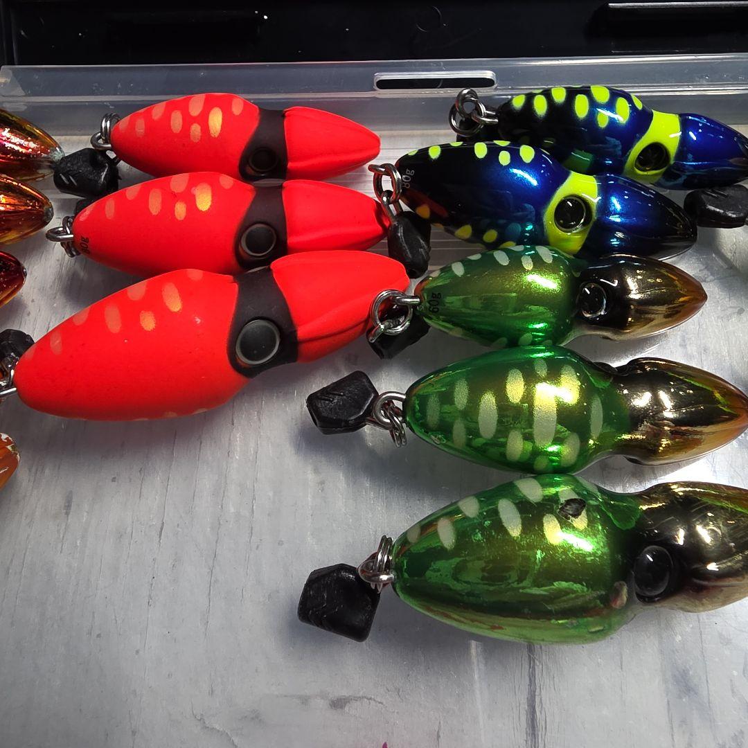 ヒデゴン様※JACKALL TG ビンビンスイッチ まとめ売り 紅牙ケース付き