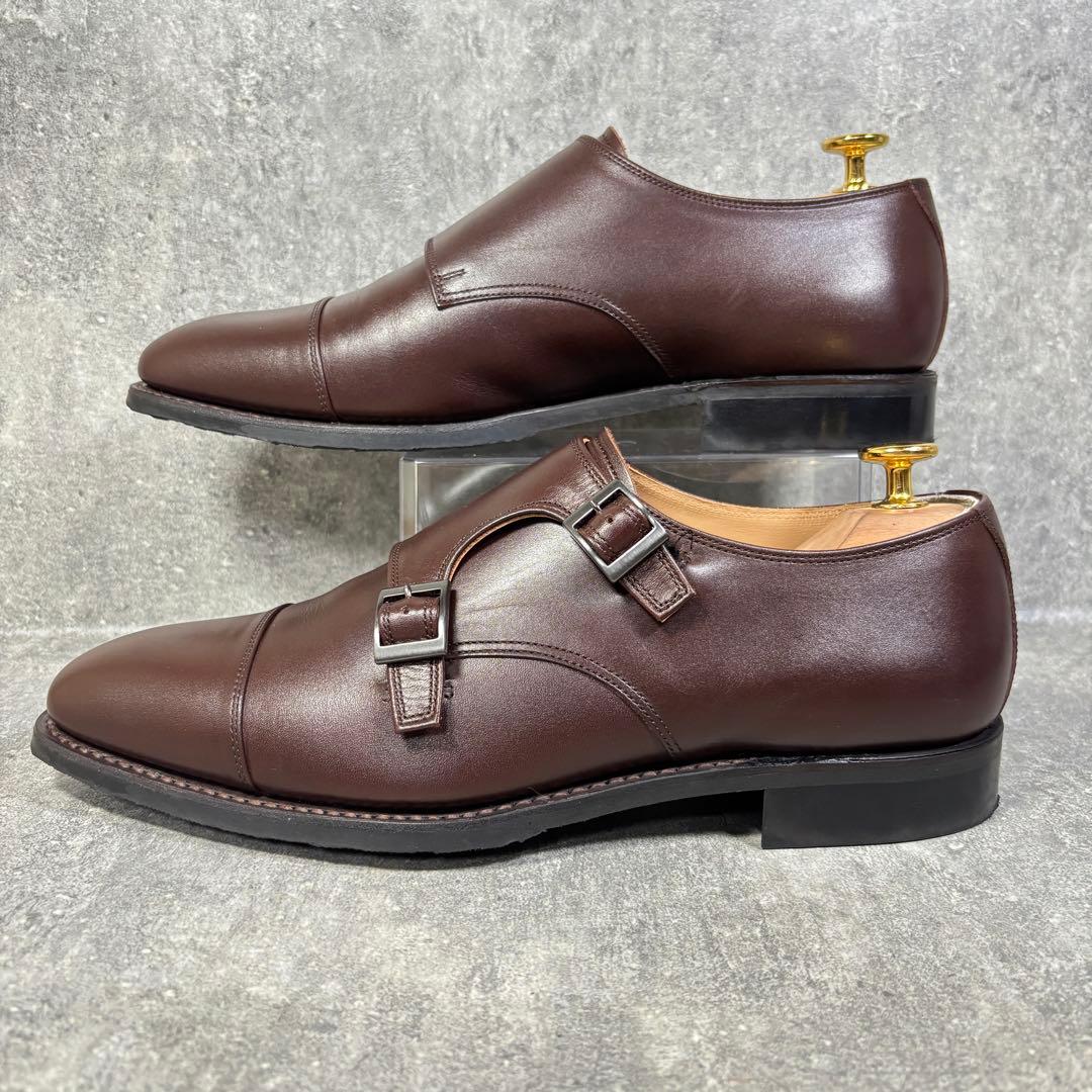 【極美品】スコッチグレイン ダブルモンク 1812 レザー 24.5cm