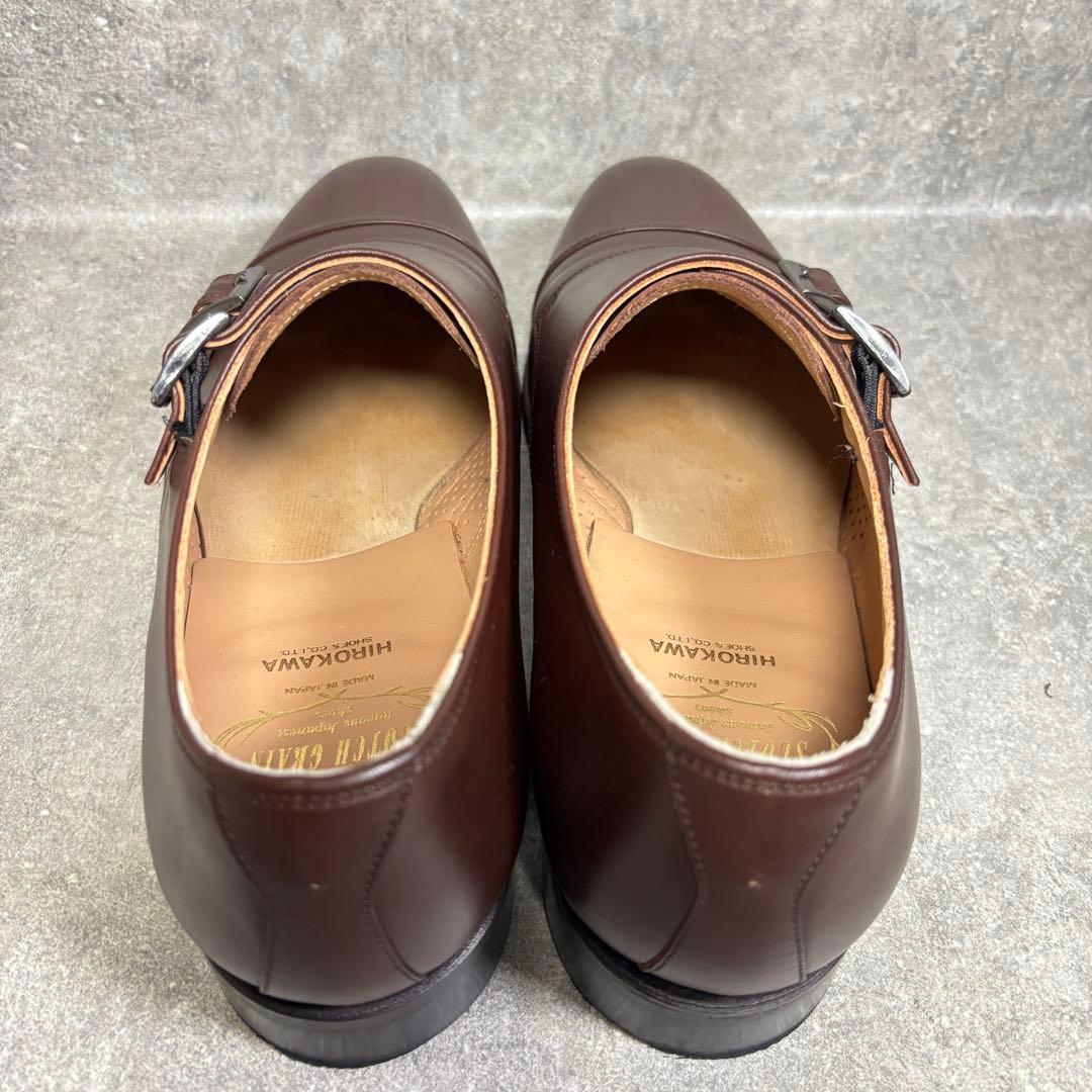 【極美品】スコッチグレイン ダブルモンク 1812 レザー 24.5cm