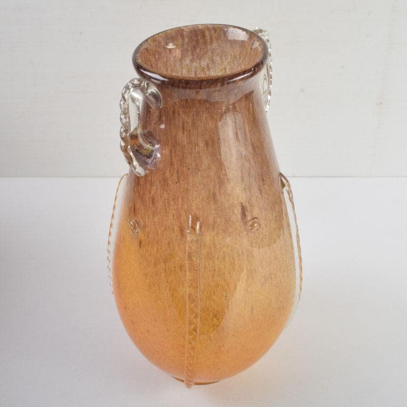 chika613 様専用 岩田藤七作 黄地 耳付花瓶 花生 共箱 N 9177A - メルカリ