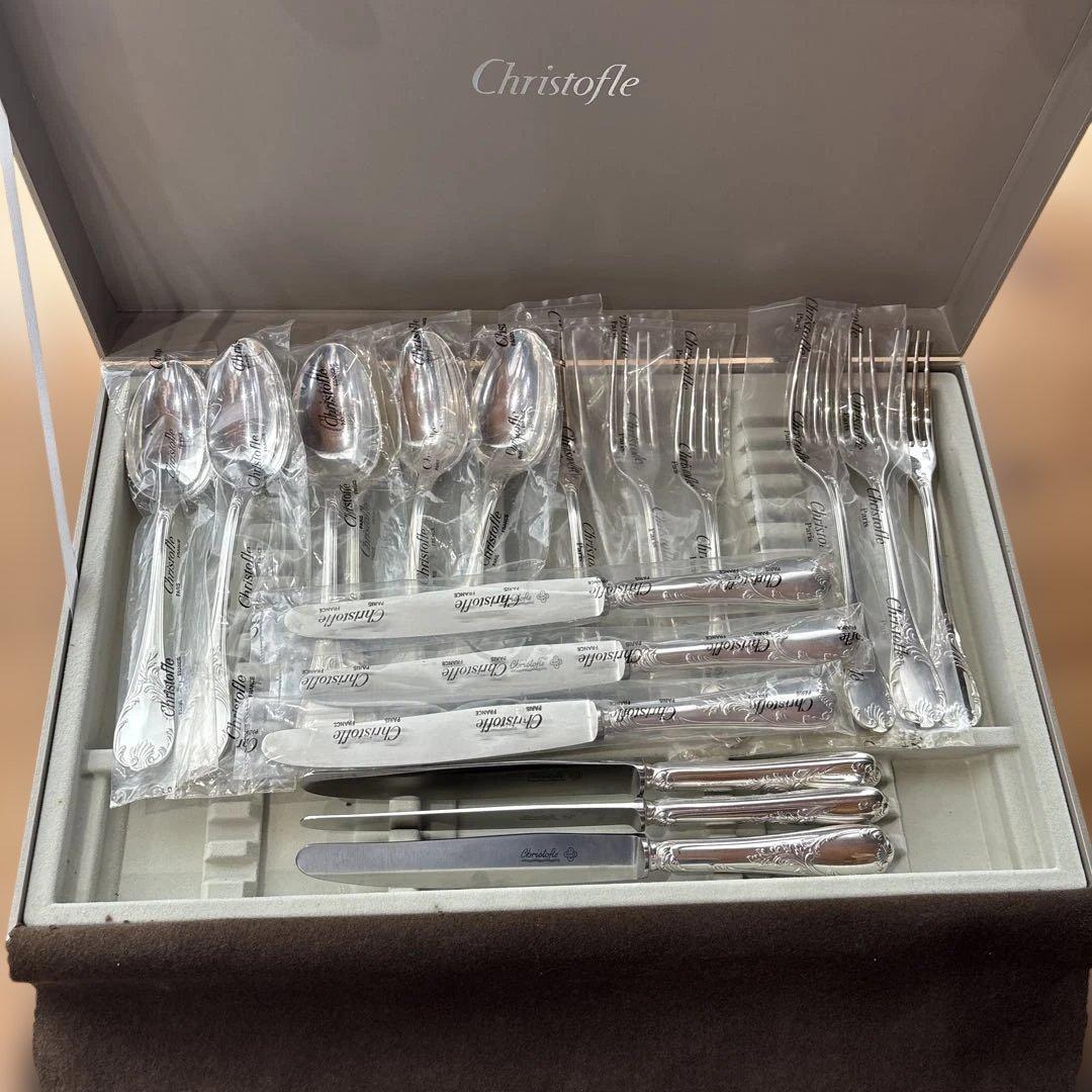Christofle カトラリーセット17本セット Christofle (クリストフル) カトラリーセット｜トレファクONLINE