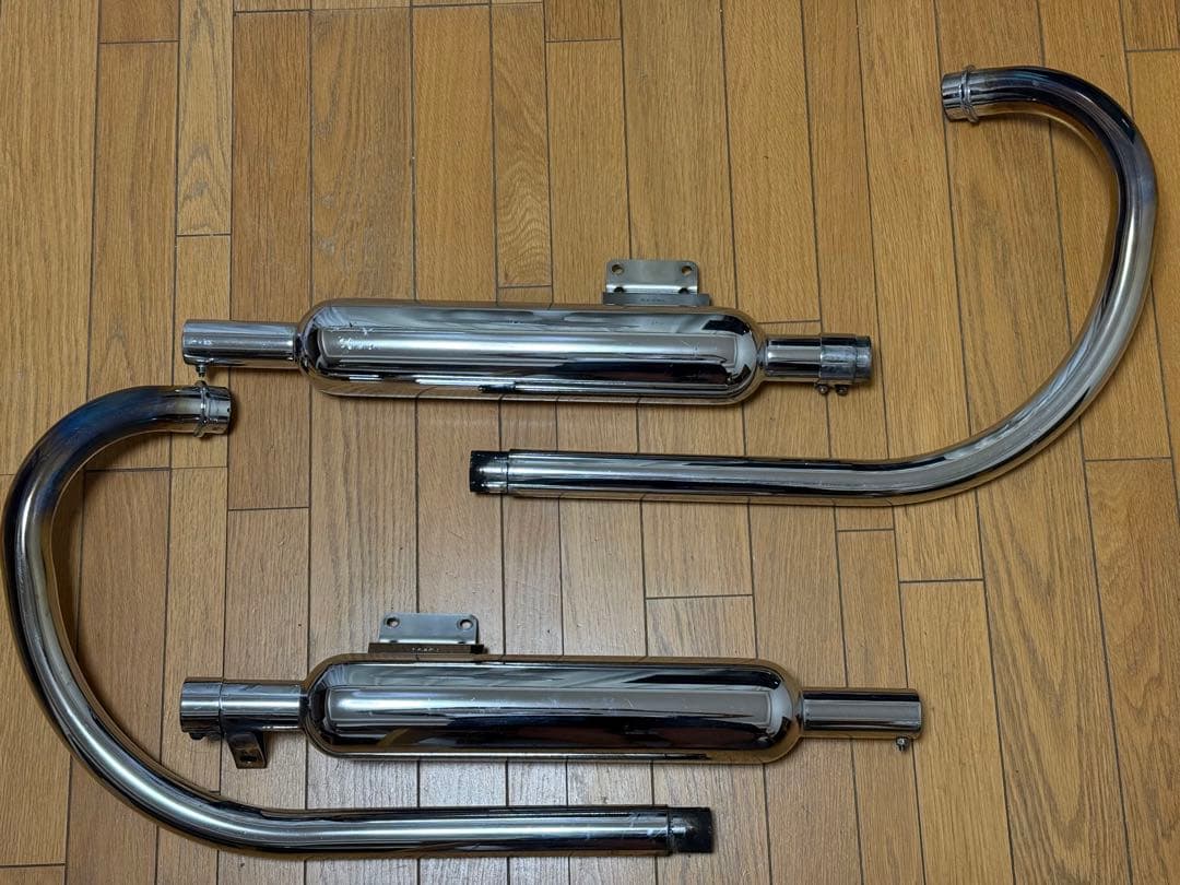 w400 w650 w800 DAIWA 大和 ダイワ マフラー(ガスケット付き W800,W650,W400 大和ステンレス