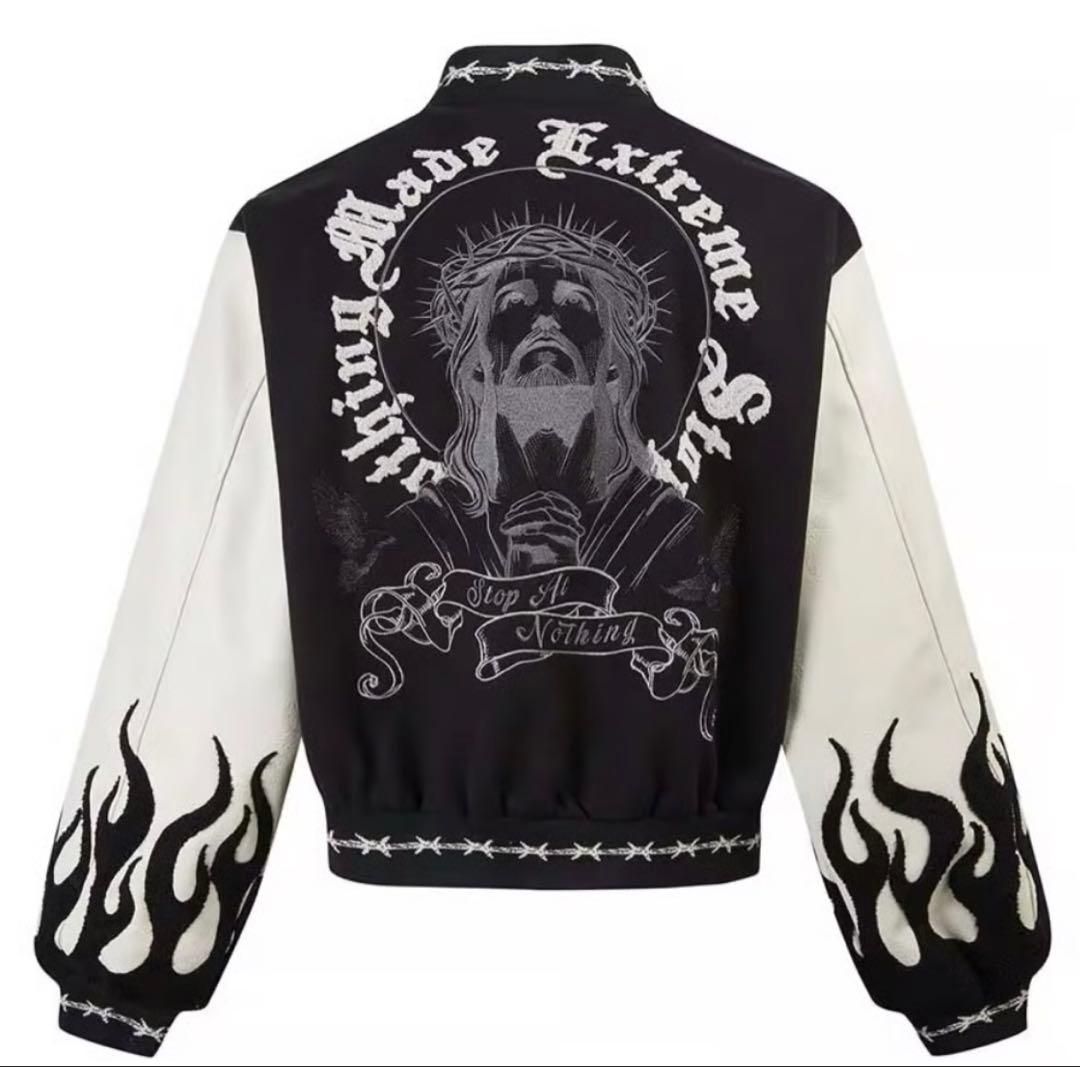 Mismatch NYC APE レザー スタジャン y2グランジ