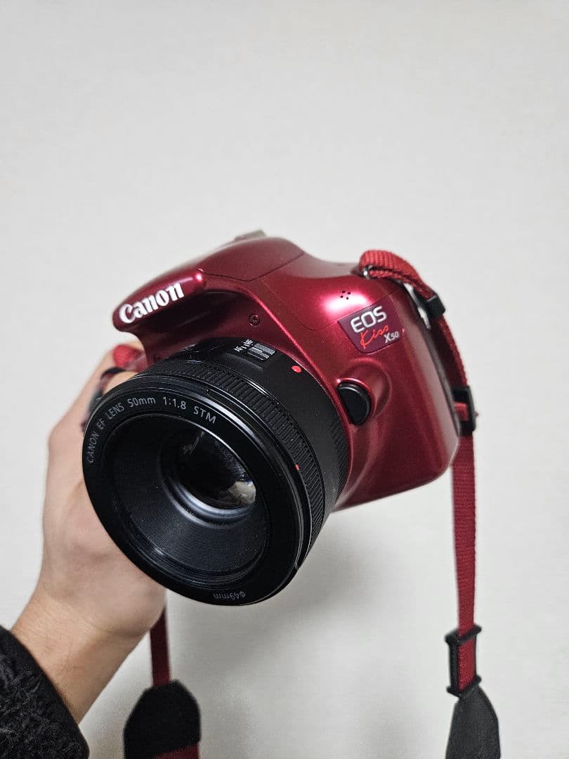 Canon EOS Kiss X50 レッド ef50mm f/1.8stm CANON EOS Kiss X50 ボディ [レッド] 価格比較 - 価格.com