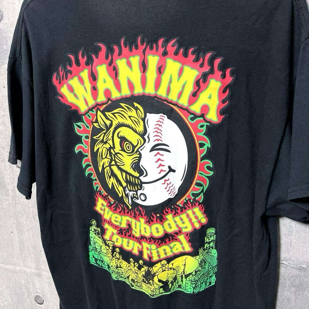 WANIMA ワニマ メンズビッグサイズ プリントT Tシャツ バンT XL - メルカリ