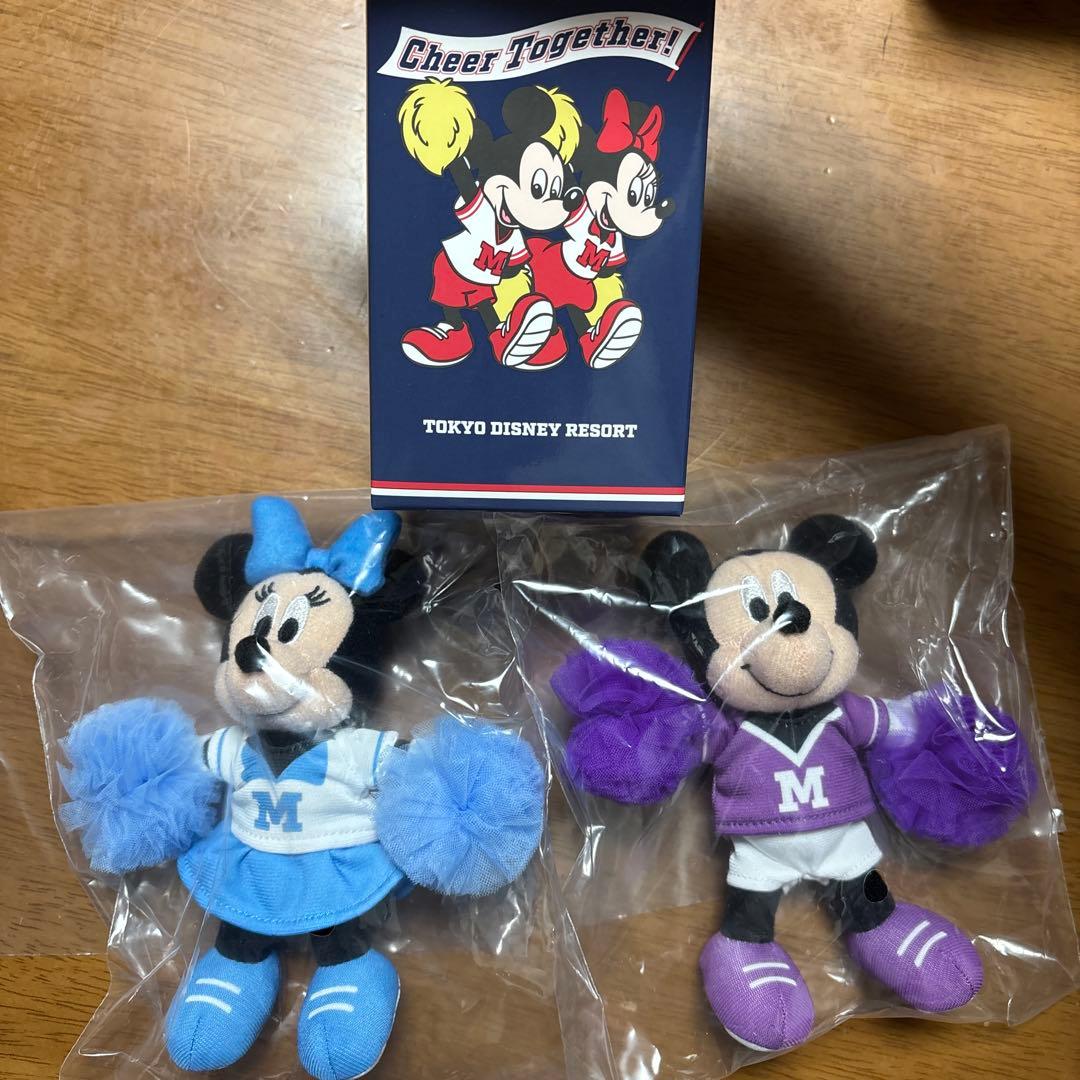 ディズニーチアCheer Together ぬいぐるみチャーム ミッキー ミニー