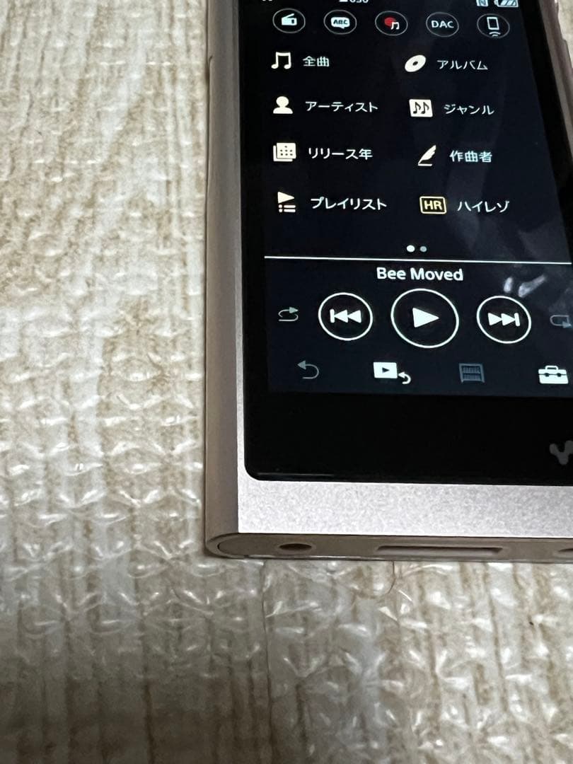 SONY NW-A55 Aseries 16GB ペールゴールド - メルカリ