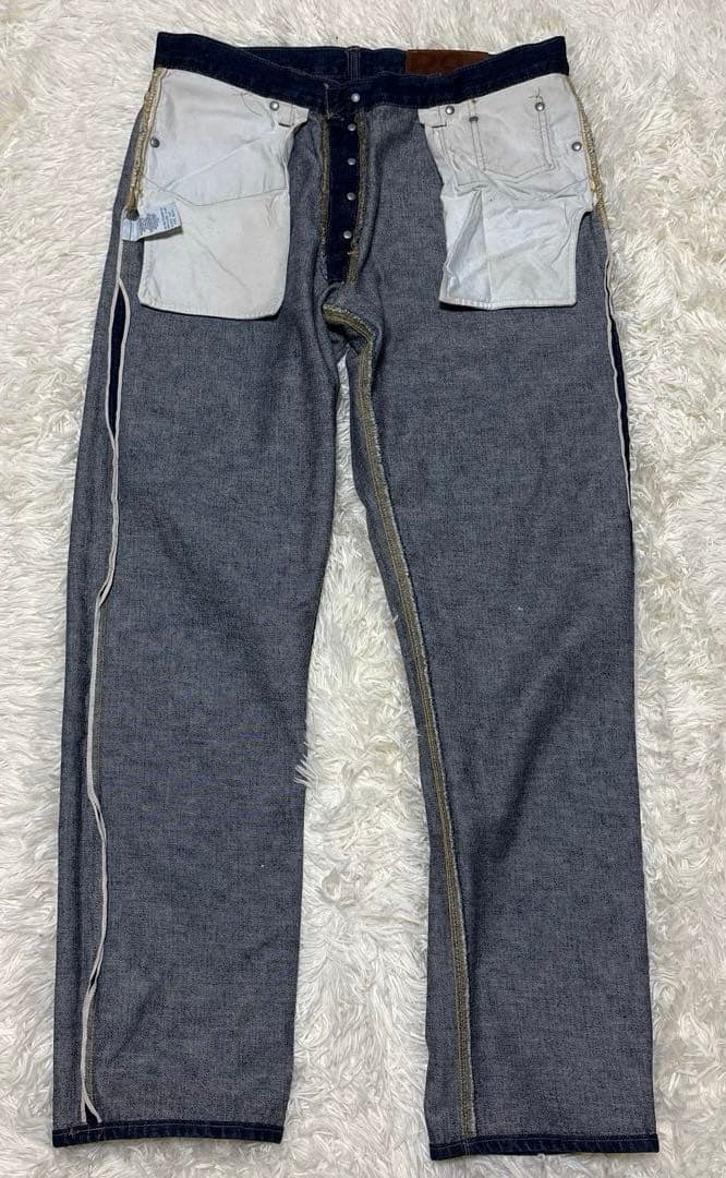 RRL ダブルアールエル USA製 赤耳インディゴデニム ビンテージ 36×31