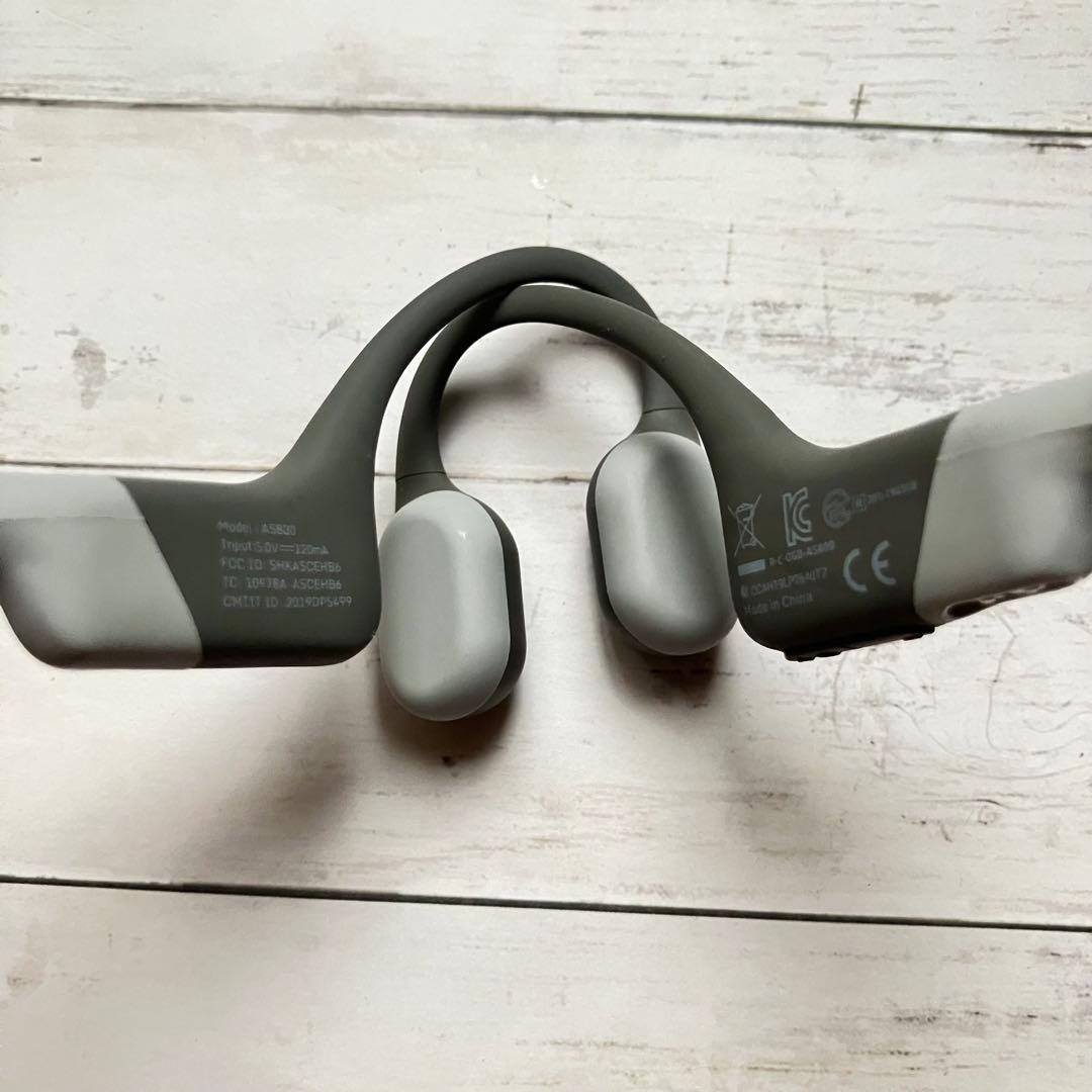 アフターショックス Aeropex 骨伝導ワイヤレスヘッドホン ルナグレー