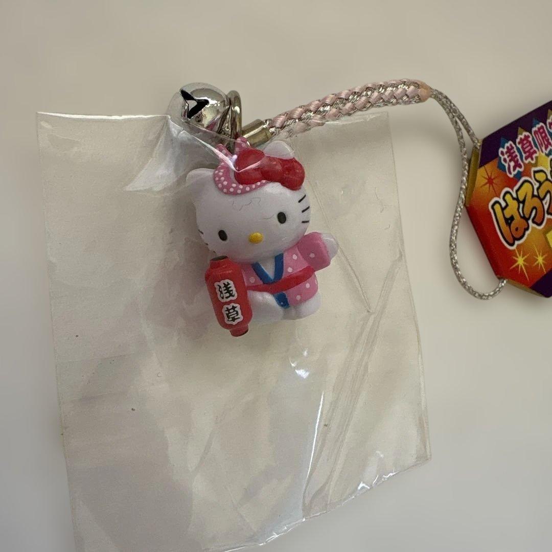ハローキティ 浅草限定 根付け ご当地キティ - メルカリ