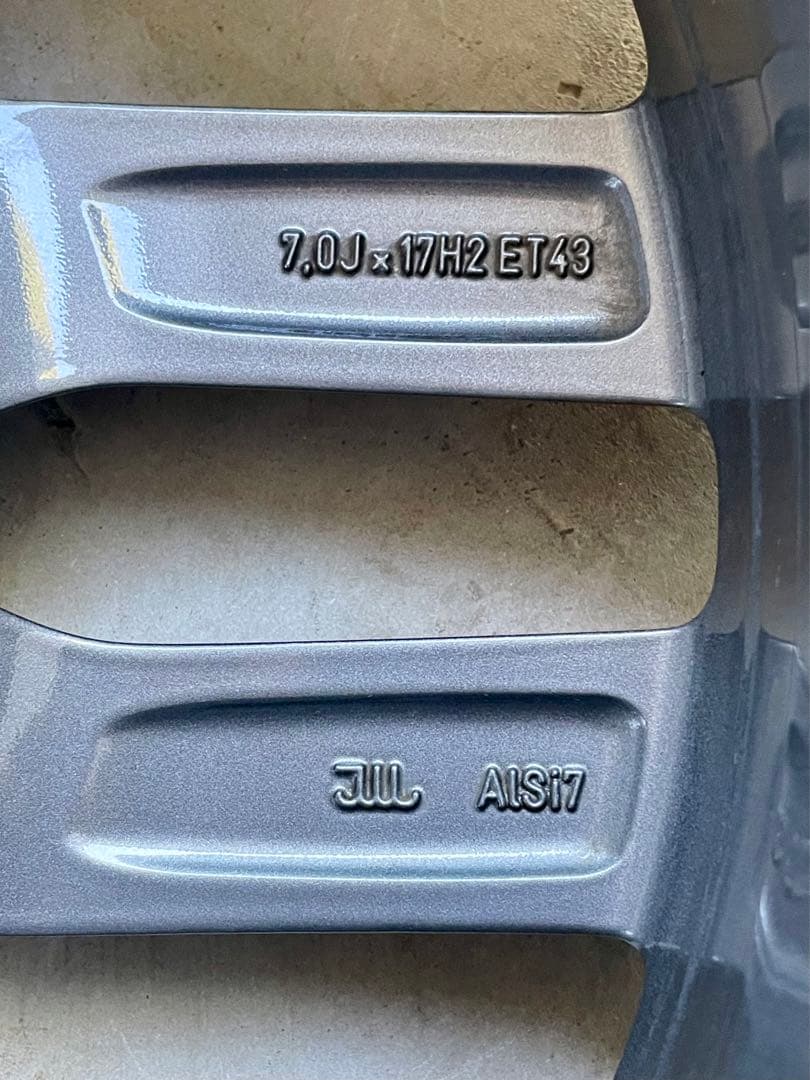 VW 純正オプション17 7.0J ET43 112 5H ４本 ビートル