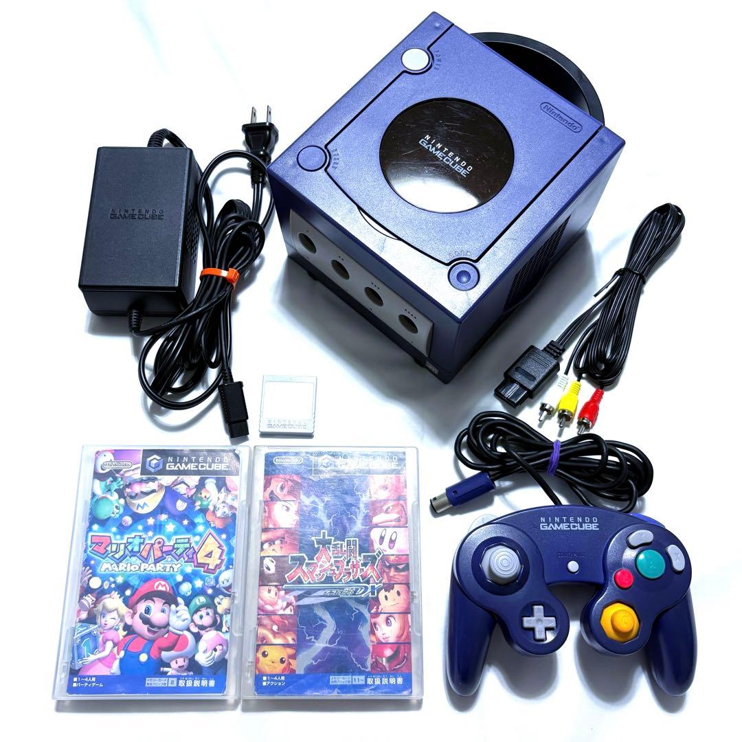 ニンテンドー ゲームキューブ 本体 バイオレット すぐ遊べるセット
