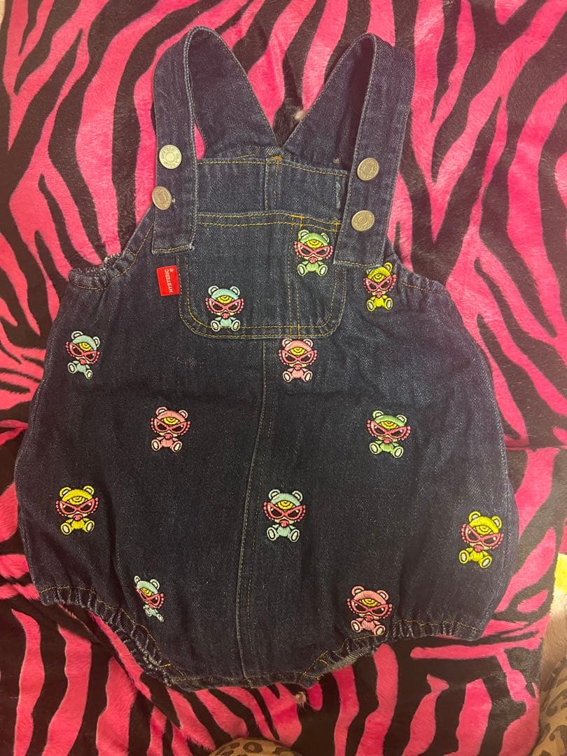 ヒスミニ70.80オーバーオール❣️ Dickies（ディッキーズ） オーバーオール つなぎ ダック デニム