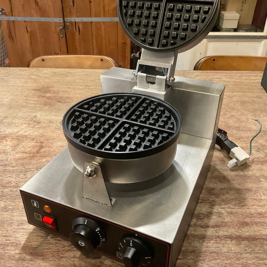 極美品！ワッフルメーカー ワッフルマシン 電気 60Hz パンケーキ 業務用 楽天市場】ワッフル メーカー 業務 用の通販