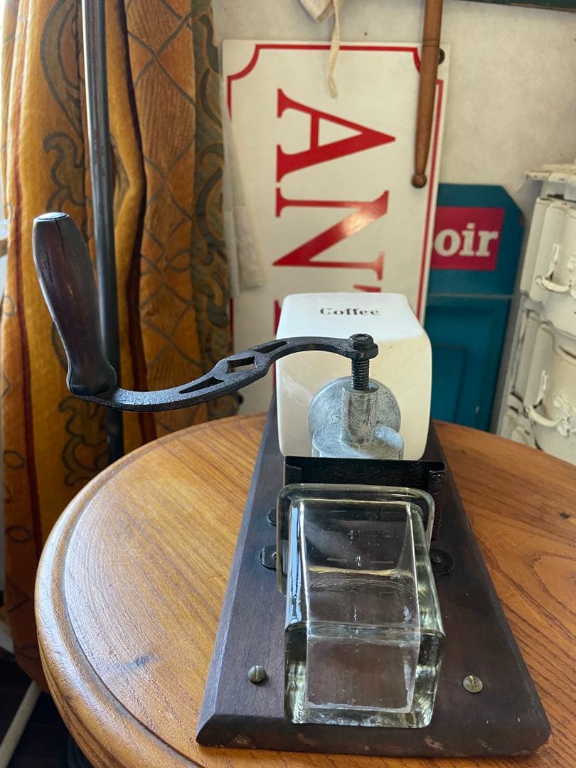 ミリカリ様専用アンティーク 壁掛け コーヒーミル グラインダー 陶器