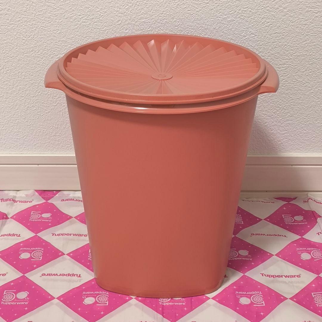 タッパーウェア マキシクイーンデコレーター サーモン色 Tupperware