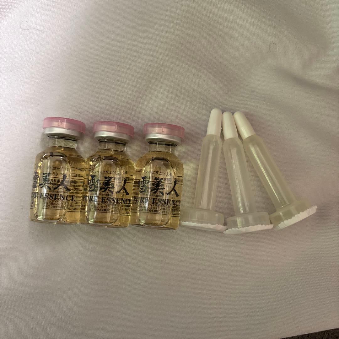 ✨未開封品✨雪美人　ピュアエッセンス　3本　プラセンタ　寿康美 雪美人ピュアエッセンス | 寿康美株式会社