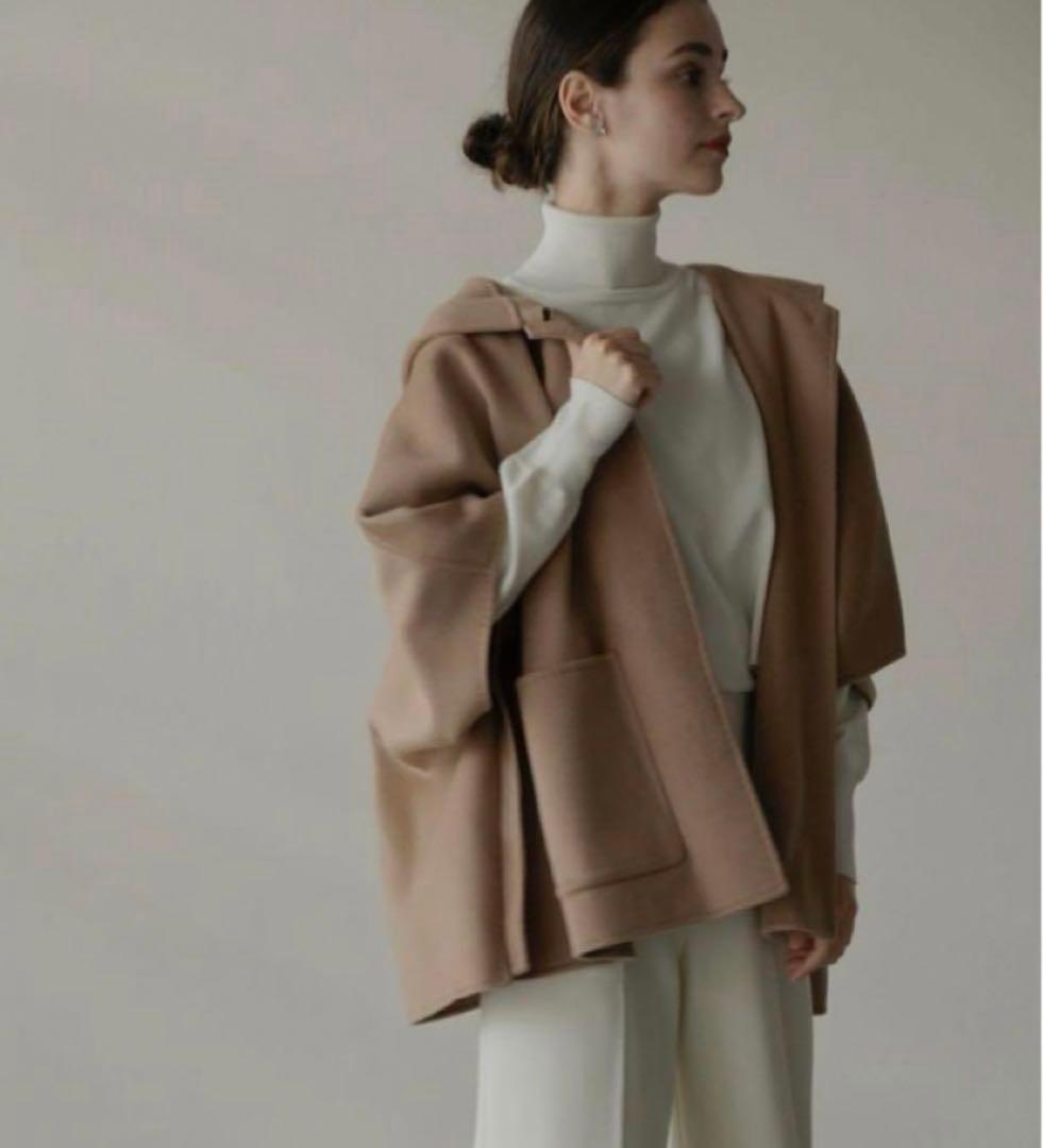 ohga リバーポンチョブラック