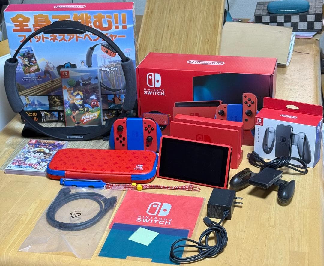 M*a様 【美品】 Nintendo Switch マリオレッド×ブルーセット Amazon.co.jp: Nintendo Switch マリオレッド×ブルー セット : ゲーム