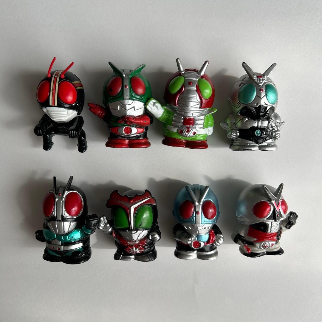 仮面ライダー 指人形 8体セット - メルカリ