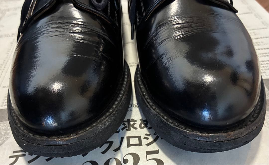 リ*ク様 ダナー ポストマンシューズ D-4300 BLACK 7H 25.5c