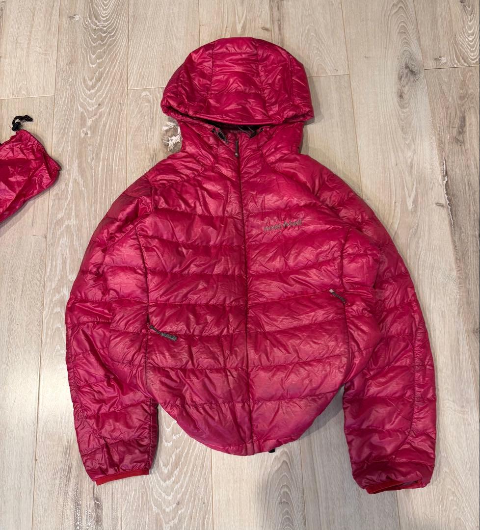 mont-bell ライトアルパイン ダウンジャケット ピンク 美品✨】mont-bell モンベル800FPライトアルパインダウンジャケット