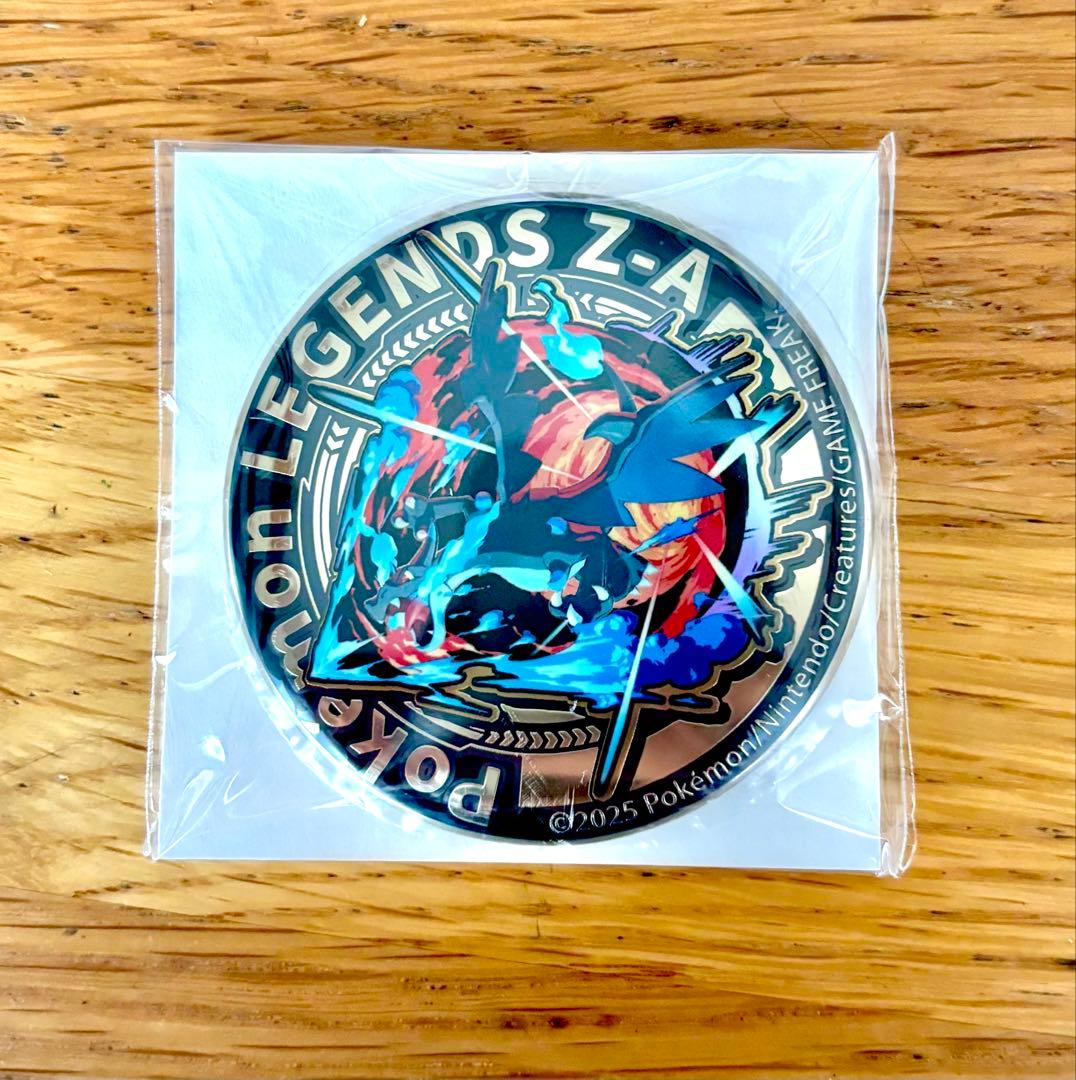 s*a様 レジェンズZA イオン購入特典 メガリザードンX コイン 新品未