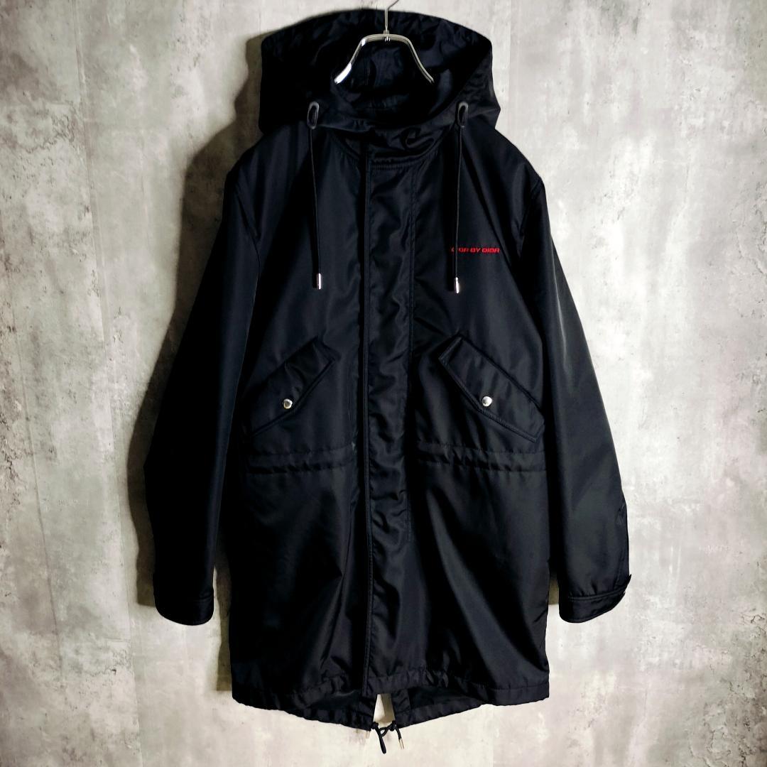 美品・クリス期】ディオールオム モッズコート サークルロゴ刺繍 48 L