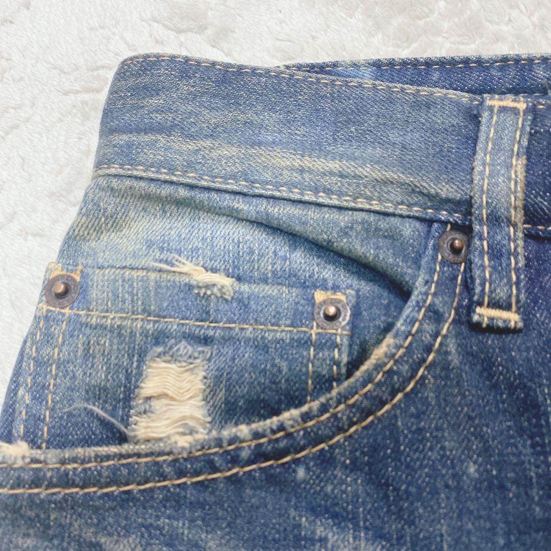 DISQUARED2 size46 71LA338 クラッシュド加工／イタリア製