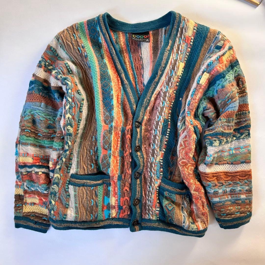 COOGI 3Dニット COOGI 3D knit sweater wool M size black good condition | eBay