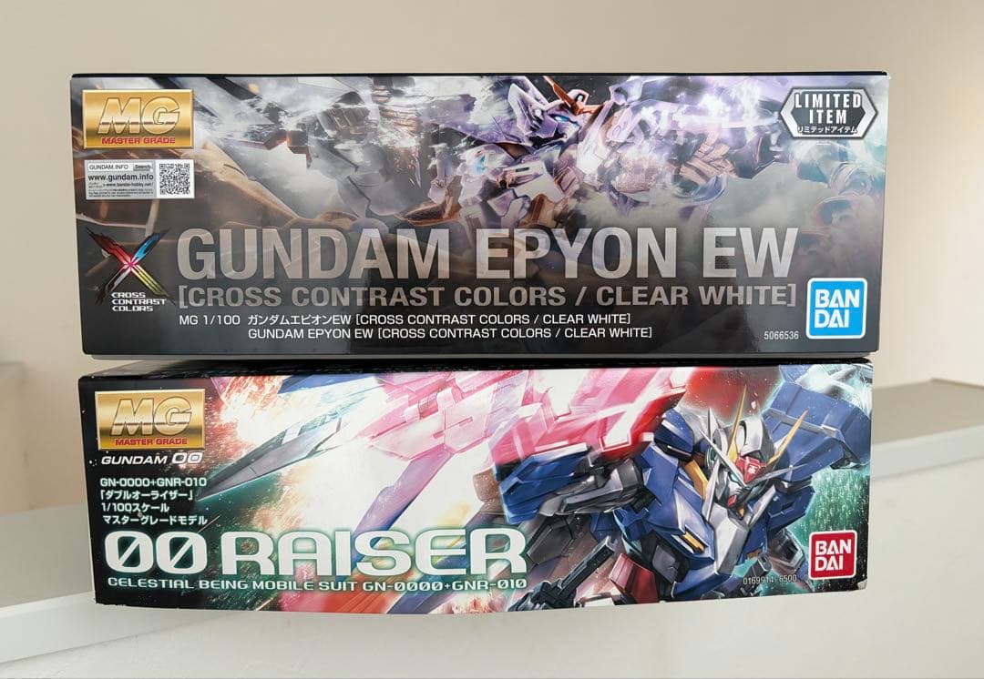 MGダブルオーライザー&ガンダムエピオンCROSS CONTRASTCOLORS - メルカリ