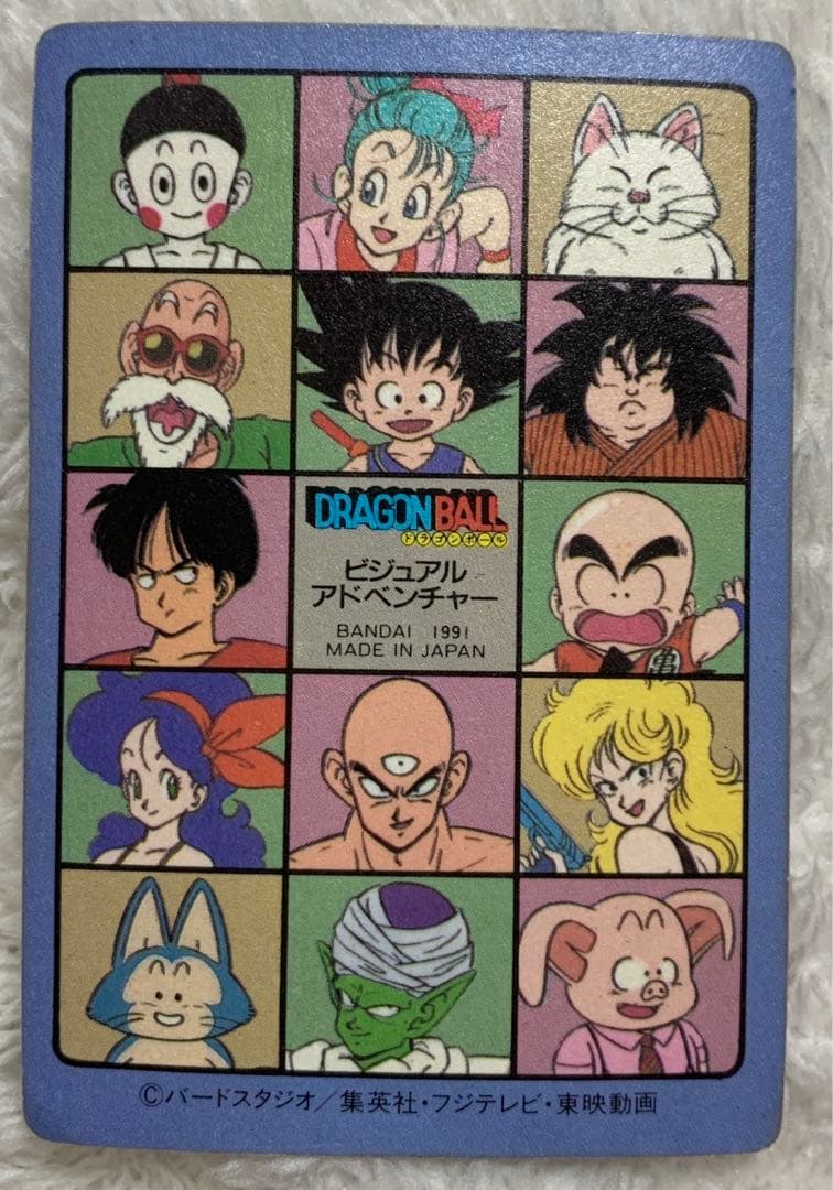 神龍に乗って】ドラゴンボール ビジュアルアドベンジャー カードダス