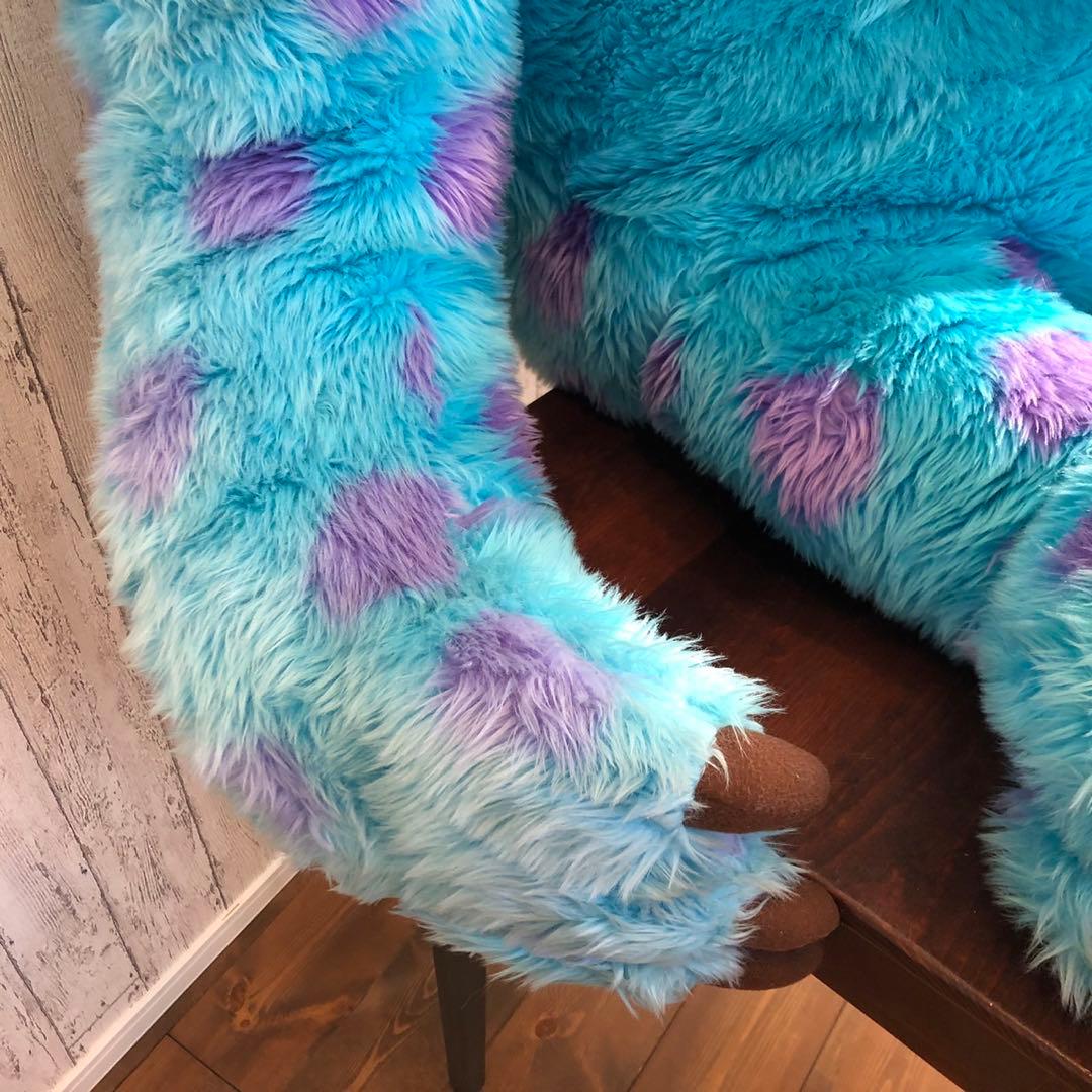 米国 ディズニーランド モンスターズインク サリー 特大ぬいぐるみ