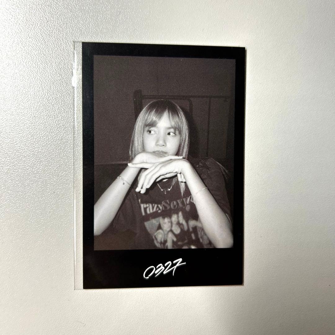 Lisa リサ BLACKPINK 0327 Ktown4u 特典 トレカ 1 - メルカリ