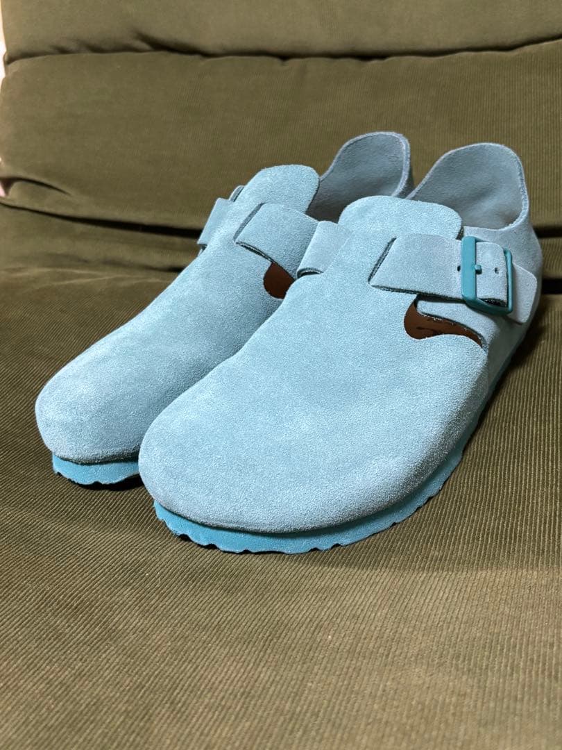 【ビルケン】LONDON 【24㎝】 ビルケンシュトック BIRKENSTOCK London Suede 【ナロー幅】 ユニ