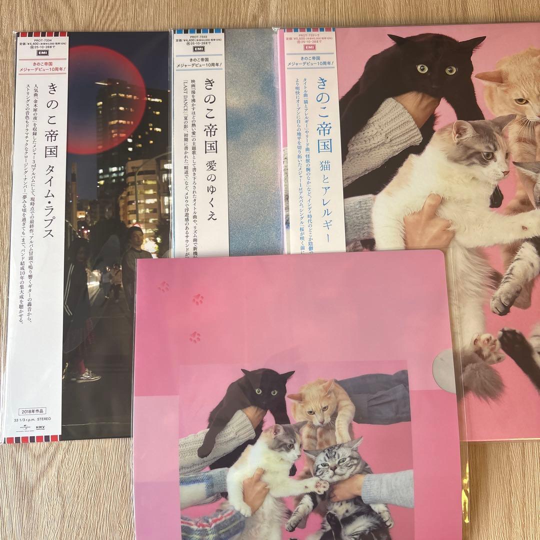 きのこ帝国 / アナログレコード 3枚セット - メルカリ