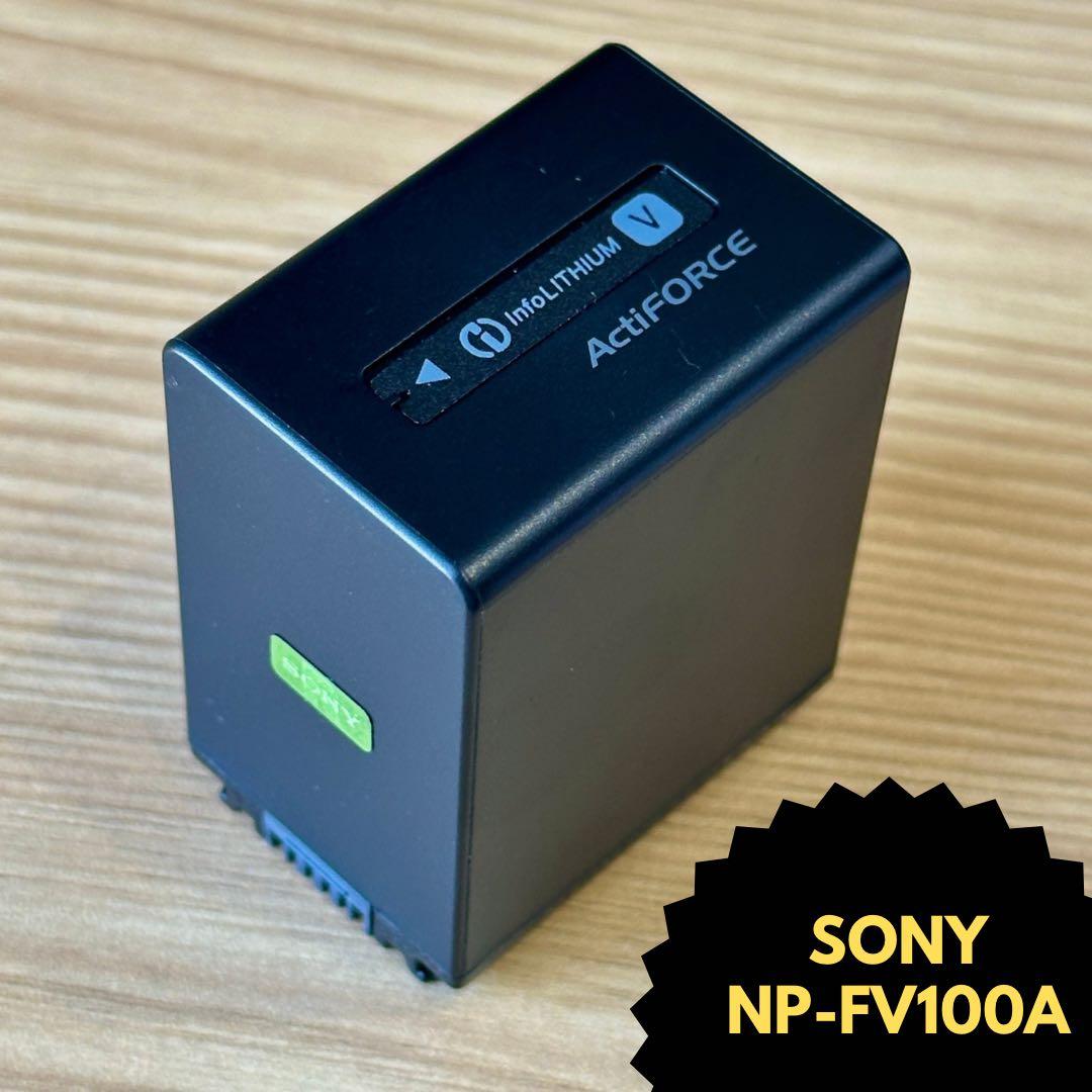 純正品 SONY NP-FV100A 新品未使用 - メルカリ